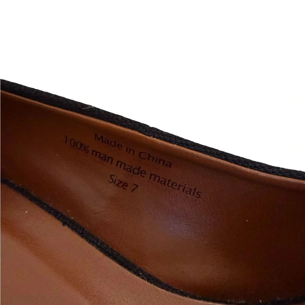 Cuce officially licensed NHL Boston Bruins ‘The Groupie Sandal’ wedges Size 7